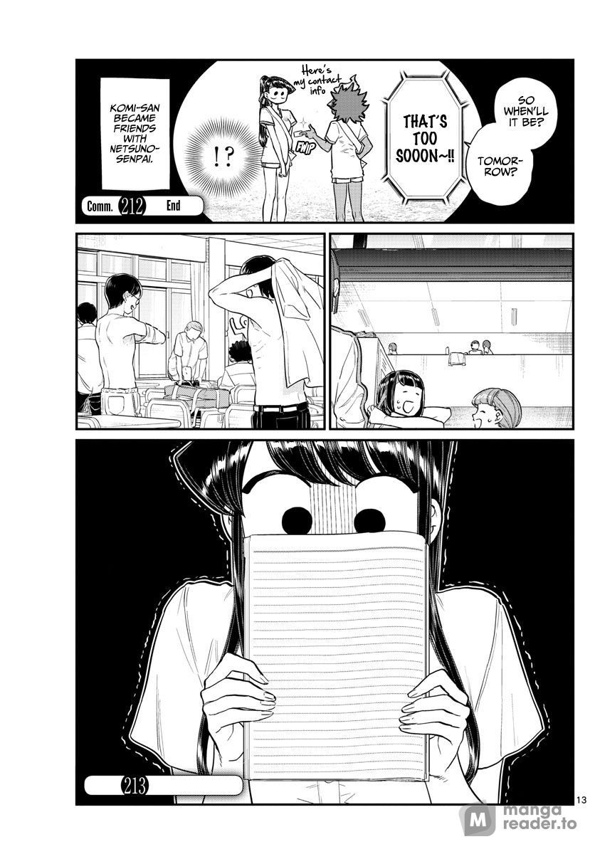 Komi Can’t Communicate, Chapter 212 image 10